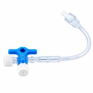 3 Way Stop Cock With Extension Line